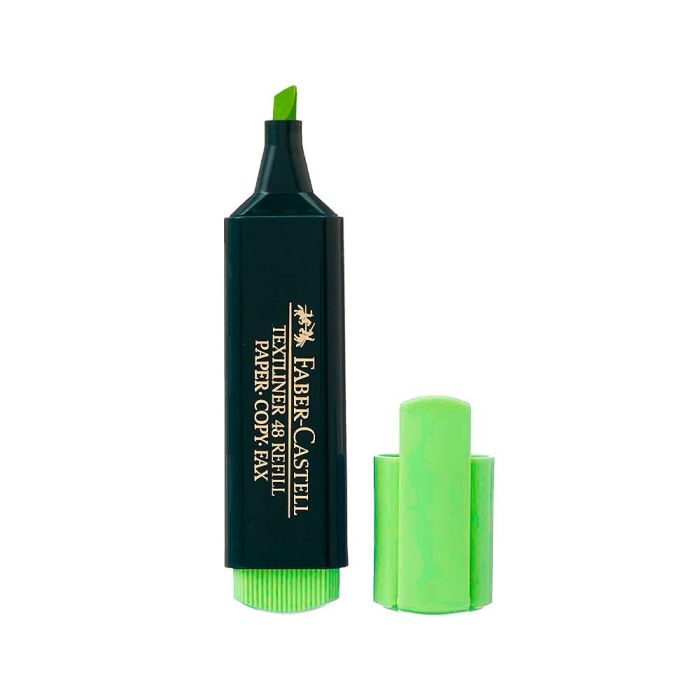 Rotulador Faber Fluorescente 48-63 Verde 10 unidades 3