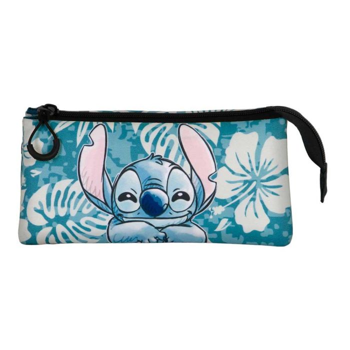 Portatodo Triple FAN 2.0 Aloha Disney Lilo y Stitch Azul 1