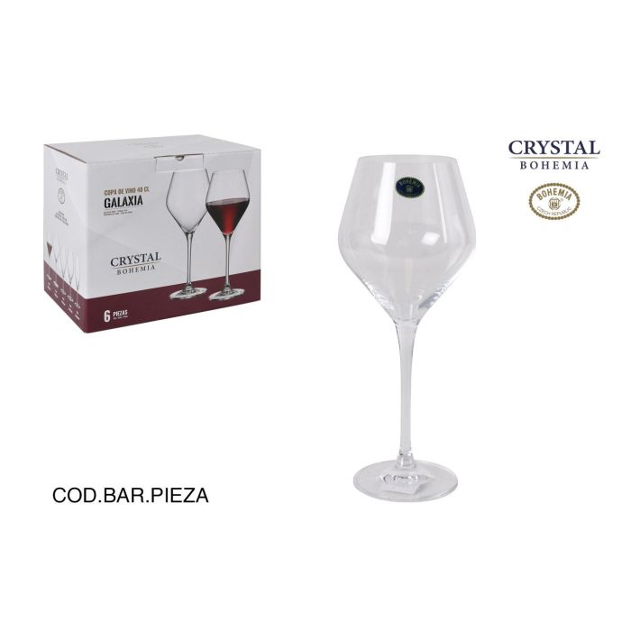 Bohemia Set de 6 Copas de Vino de 400 cc - Colección Galaxia (4 Cajas) 0 Bohemia Set de 6 Copas de Vino de 400 cc - Colección Galaxia (4 Cajas) 0