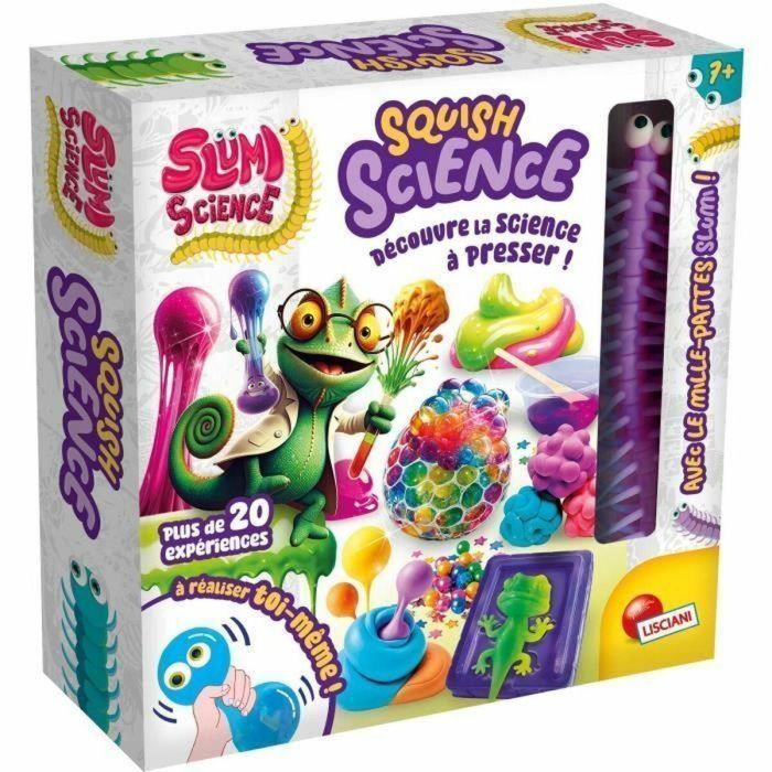 Lisciani Giochi LIS8008324110377 Squish - Kit Científico SLUMI SCIENCE - Componentes Diversos, Recetas Ilustradas 0 Lisciani Giochi LIS8008324110377 Squish - Kit Científico SLUMI SCIENCE - Componentes Diversos, Recetas Ilustradas 0