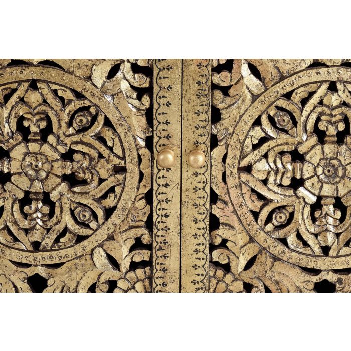 Giner y Colomer Cómoda de Madera de Mango con Detalles en Bronce Hechos a Mano 5