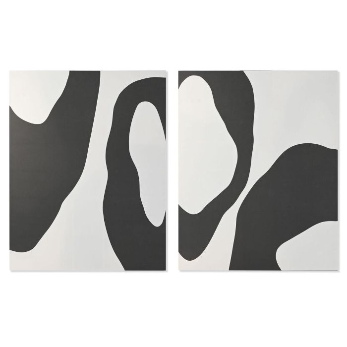 Cuadro Urban DKD Home Decor Azul Marino Blanco 3 x 180 x 140 cm (2 Unidades) Cuadro Urban DKD Home Decor Azul Marino Blanco 3 x 180 x 140 cm (2 Unidades)