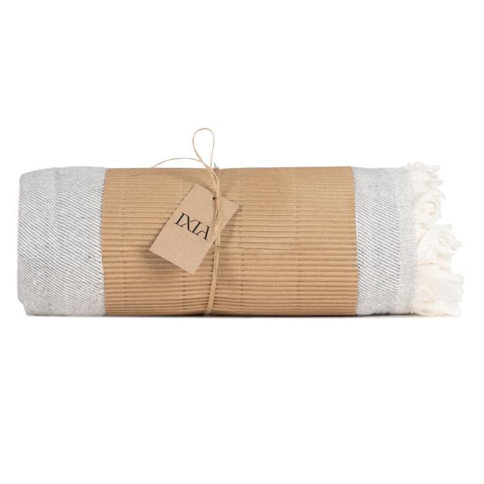 Colcha Gris Perla Algodón Textil/Hogar 200 X 260 cm