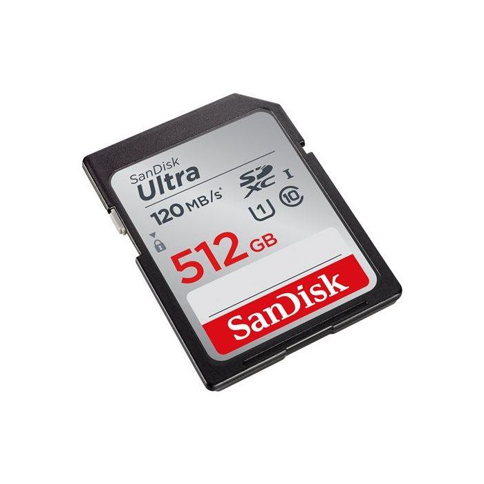 SanDisk Tarjeta Memoria SDXC Ultra UHS-I 512 GB Clase 10 hasta 150 MB/s para Cámaras y Video Full HD 2