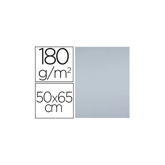 Liderpapel Cartulina 50x65 cm 180 gr Gris Paquete de 25 Hojas para Dibujo y Manualidades 0 Liderpapel Cartulina 50x65 cm 180 gr Gris Paquete de 25 Hojas para Dibujo y Manualidades 0