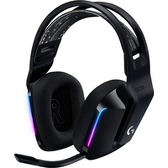 Auriculares para juegos - Inalámbricos - LOGITECH G - G733 LIGHTSPEED - Negro 2