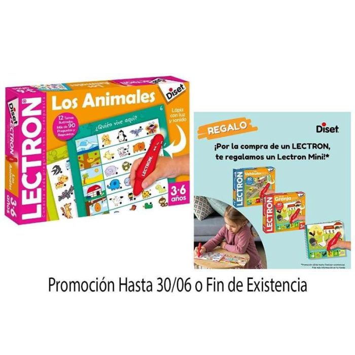 Juego lectron lápiz los animales 9