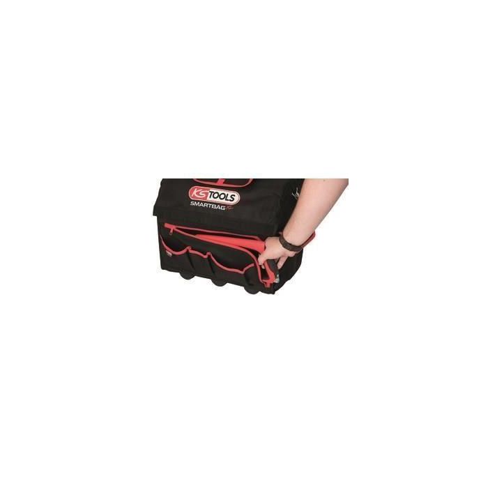 Bolsa con ruedas - KS TOOLS - 850.0335 - Brazo telescópico - Bolsa con ruedas - Carga máxima 35 kg - Volumen 40 L 1