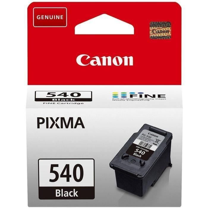 Canon Tinta Negro PG-540 para Pixma MG2150, MG3150, MG3600 - 8ml (180 páginas) 3 Canon Tinta Negro PG-540 para Pixma MG2150, MG3150, MG3600 - 8ml (180 páginas) 3