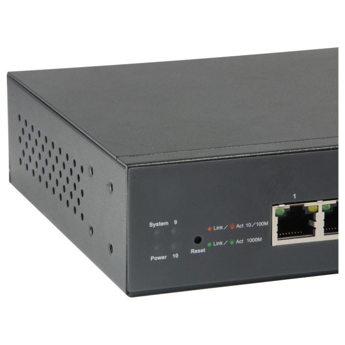 Level One GEP-1051 Switch Gestionado 8x PoE 70W 2x SFP Gigabit Ethernet Montaje en Rack 2 Level One GEP-1051 Switch Gestionado 8x PoE 70W 2x SFP Gigabit Ethernet Montaje en Rack 2
