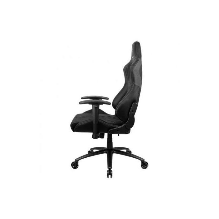 SILLA GAMER THUNDERX3 DC3BK NEGRA - MARCO DE METAL - REPOSABRAZOS AJUSTABLE - RUEDAS NYLON - TECNOLOGÍA AIR - PISTON CLASE 4 - HASTA 150KG 3