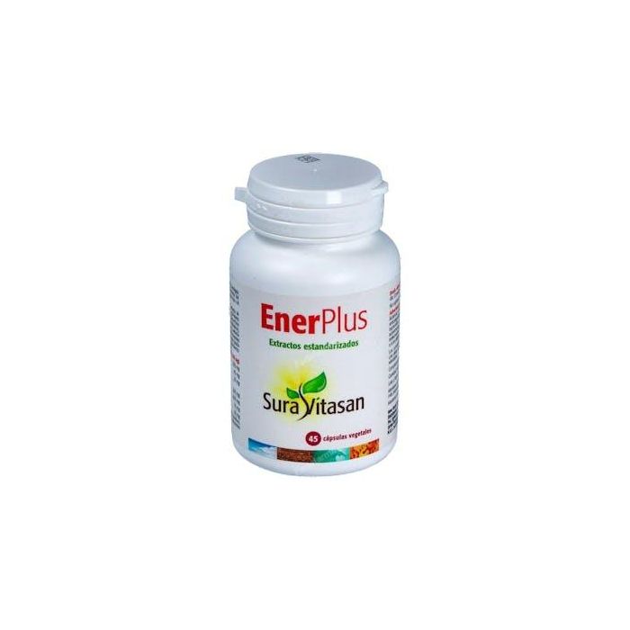 SURA VITASAN Enerplus Jalea Real 300mg Polen de Abeja 250mg Refuerzo Inmunitario 45 Cápsulas