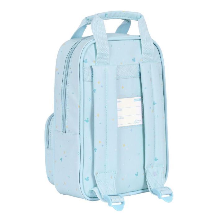 Mochila Escolar Mickey Mouse Clubhouse Azul claro 20 x 28 x 8 cm 1 Mochila Escolar Mickey Mouse Clubhouse Azul claro 20 x 28 x 8 cm 1