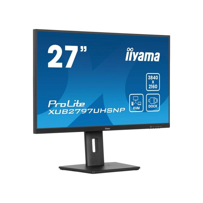 iiyama ProLite XUB2797UHSNP-B1 pantalla para PC 68,6 cm (27") 3840 x 2160 Pixeles 4K Ultra HD LED Negro 2