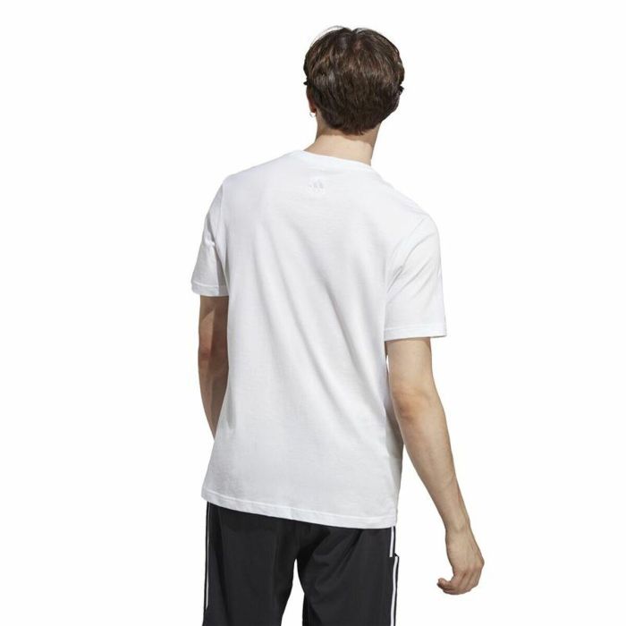 Camiseta de Manga Corta Hombre Adidas Essentials Linear Logo XL