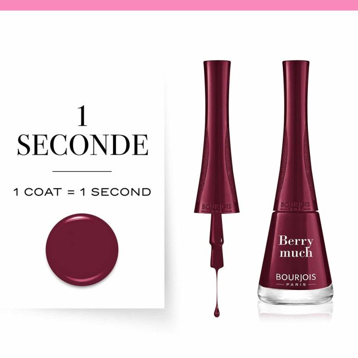 Bourjois 1 Seconde Esmalte De Uñas 007-berry much 1