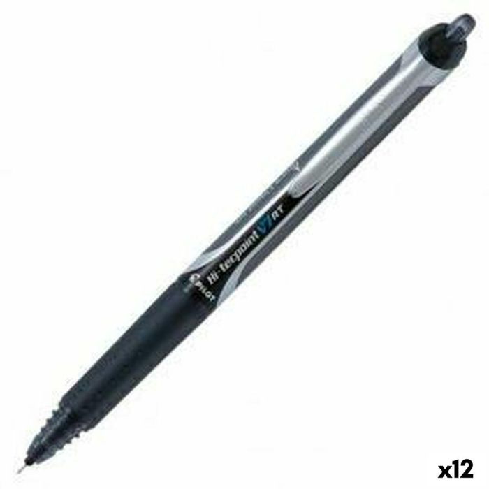 Bolígrafo Roller Pilot V7 RT Negro 0,5 mm (12 Unidades) 0 Bolígrafo Roller Pilot V7 RT Negro 0,5 mm (12 Unidades) 0