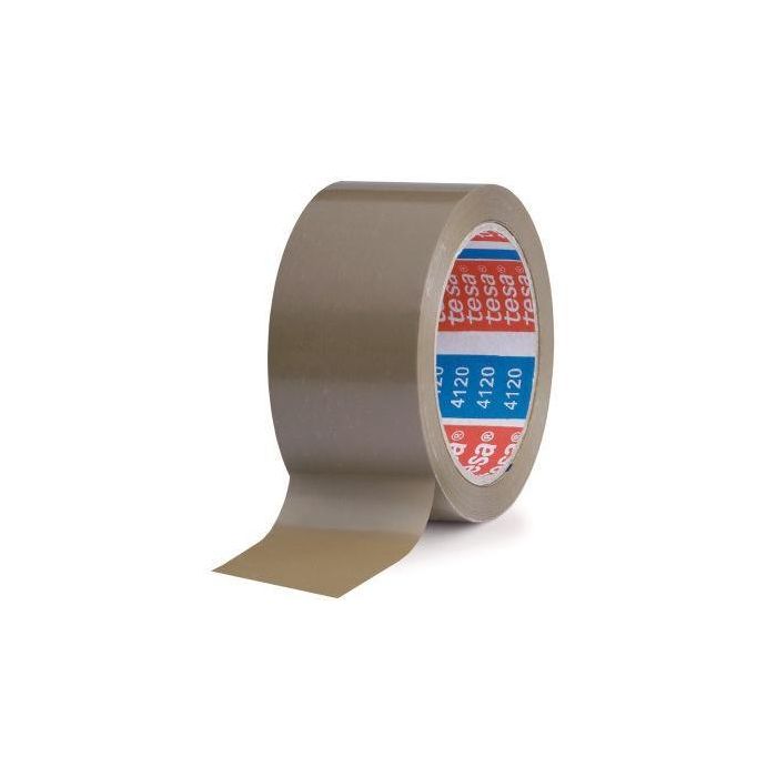 Tesa Precinto Pvc Standard 66Mx50 mm Marrón