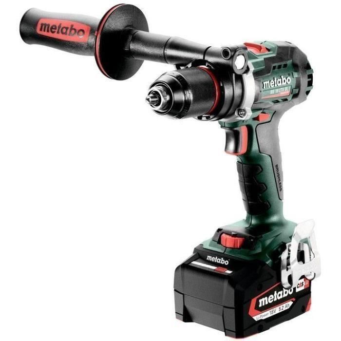 Taladro atornillador de batería - METABO - BS 18 LTX BL I - 18 V - MetaBOX 145 L Taladro atornillador de batería - METABO - BS 18 LTX BL I - 18 V - MetaBOX 145 L