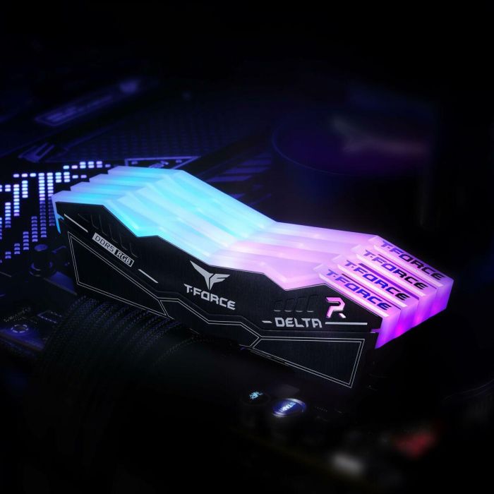 Team Group FF3D532G6000HC38GDC01 Módulo de Memoria T-FORCE DELTA RGB 32GB (2x16GB) DDR5 6000MHz CL38 para PC 1 Team Group FF3D532G6000HC38GDC01 Módulo de Memoria T-FORCE DELTA RGB 32GB (2x16GB) DDR5 6000MHz CL38 para PC 1