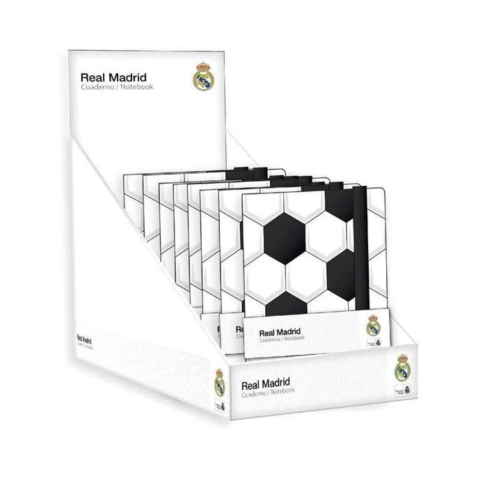 Cerdá Cuaderno Acolchado Real Madrid Blanco 15x21x3 cm 2 Cerdá Cuaderno Acolchado Real Madrid Blanco 15x21x3 cm 2