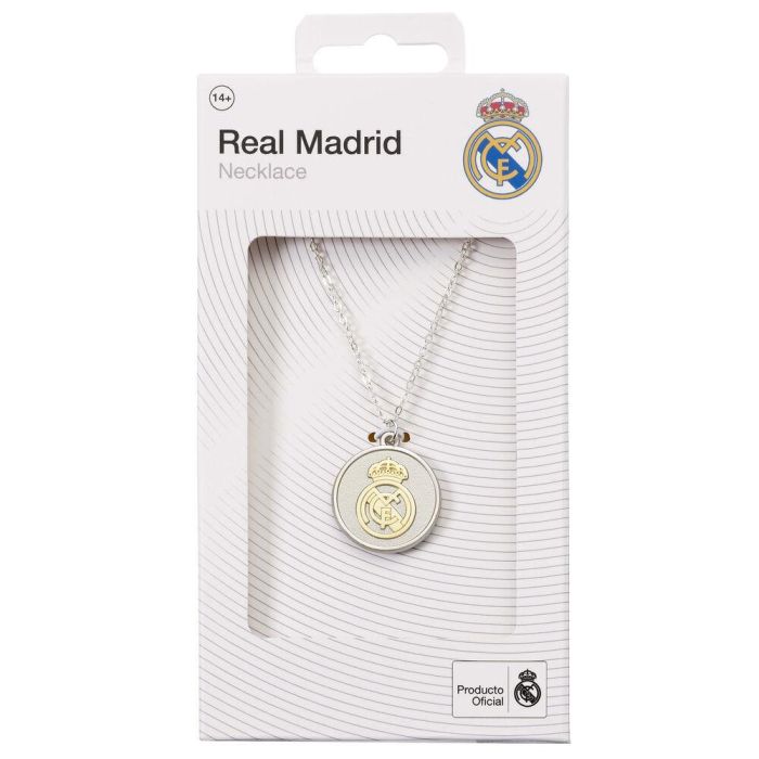 Colgante Real Madrid plateado 1