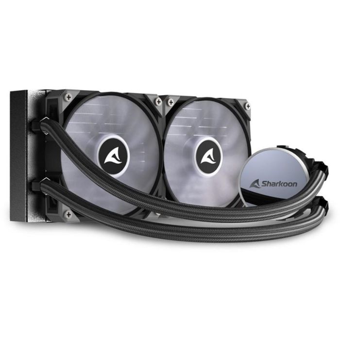 Sharkoon S70 RGB Refrigeración Líquida AIO para CPU 240mm Negro con Ventiladores PWM RGB Direccionable y Placa de Cobre 9 Sharkoon S70 RGB Refrigeración Líquida AIO para CPU 240mm Negro con Ventiladores PWM RGB Direccionable y Placa de Cobre 9