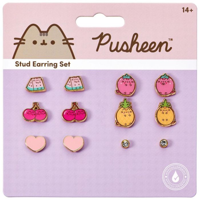 Set 6 pares pendientes Pusheen 0 Set 6 pares pendientes Pusheen 0