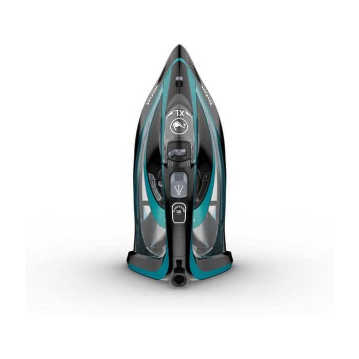 Tefal FV 9844 Plancha de vapor Ultimate Pure, Suela Durilium Autoclean, 3200W