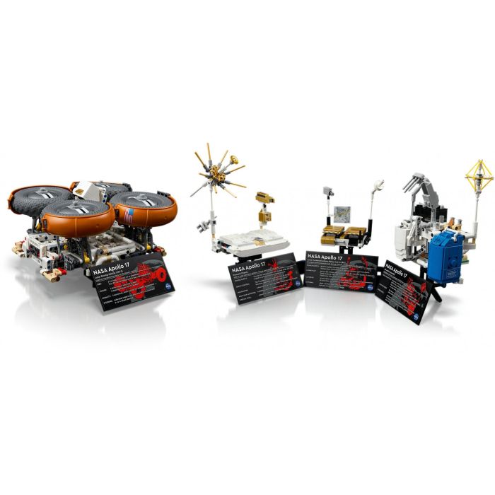 LEGO 42182 Technic Vehículo de Exploración Lunar Apollo de la NASA - LRV Space Rover para Adultos 2 LEGO 42182 Technic Vehículo de Exploración Lunar Apollo de la NASA - LRV Space Rover para Adultos 2