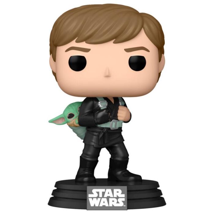 Figura POP Star Wars El Libro de Boba Fett 2 Luke Skywalker & Grogu 1 Figura POP Star Wars El Libro de Boba Fett 2 Luke Skywalker & Grogu 1
