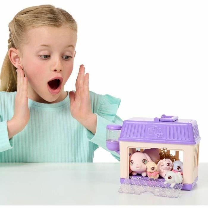 Little Live Pets LIT0630996266250 Playset de Conejos Mama Surprise, con Bebés Incluidos y Accesorios Personalizables 3 Little Live Pets LIT0630996266250 Playset de Conejos Mama Surprise, con Bebés Incluidos y Accesorios Personalizables 3