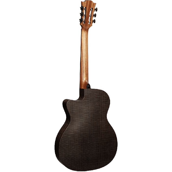 LAG Guitarra Acústica Nylon Auditorium Slim Cutway A/E Natural Satinado Brankowood/Eucalipto Electroacústica Stage-LAG 3