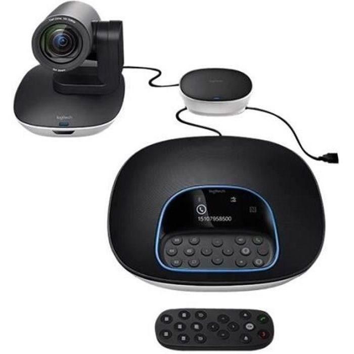 Sistema de Videoconferencia Logitech Group/ Enfoque Automático/ Full HD