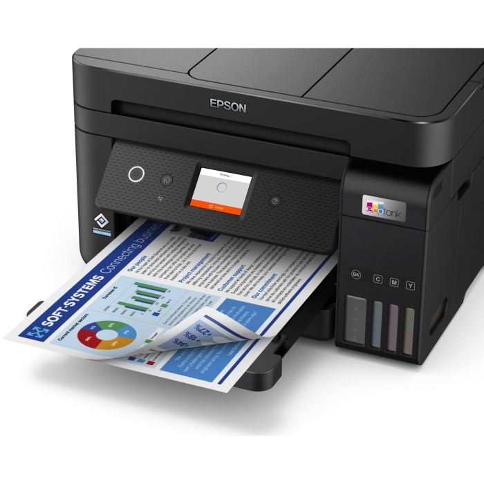 Epson EcoTank ET-4850 C11CJ60402 - Impresora Multifunción Inyección de Tinta Color, Wi-Fi, Doble Cara Automático, Escáner Plano, Fax 24