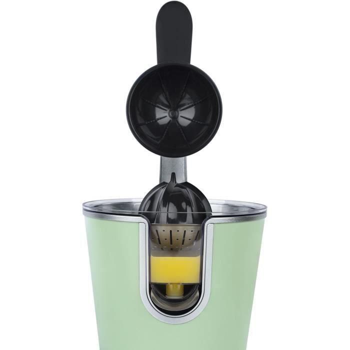 Hkoenig AGR88 Exprimidor de cítricos Profesional 160W con Brazo Articulado, Antigoteo, Acero Inoxidable y Libre de BPA 1