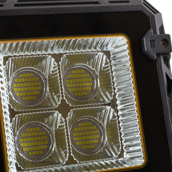 Proyector LED 100W con Panel Solar, Control Remoto e IP65 [1916-FLSOL-100W-CW] 1