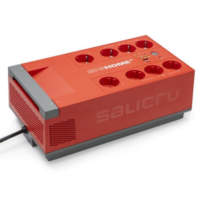 Salicru SPS 850 HOME+ sistema de alimentación ininterrumpida (UPS) Línea interactiva 0,65 kVA 360 W 8 salidas AC Salicru SPS 850 HOME+ sistema de alimentación ininterrumpida (UPS) Línea interactiva 0,65 kVA 360 W 8 salidas AC
