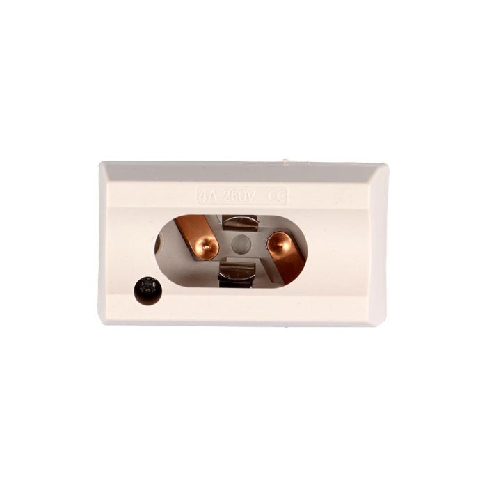 Portalamparas linestra 1 polo (para 2 casquillos) (retractilado) Portalamparas linestra 1 polo (para 2 casquillos) (retractilado)