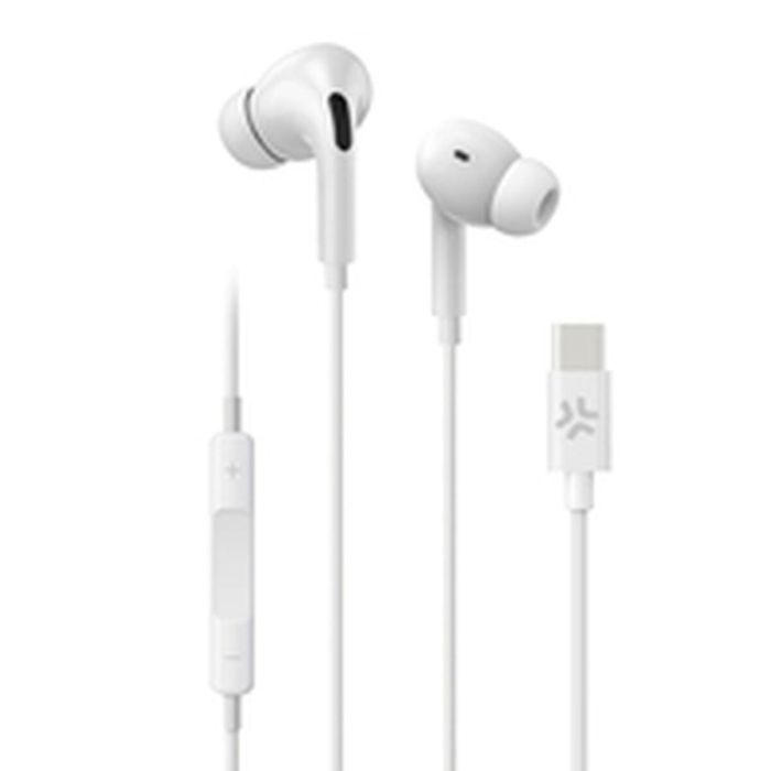 Auriculares Celly UP1200TYPECWH Blanco 0 Auriculares Celly UP1200TYPECWH Blanco 0