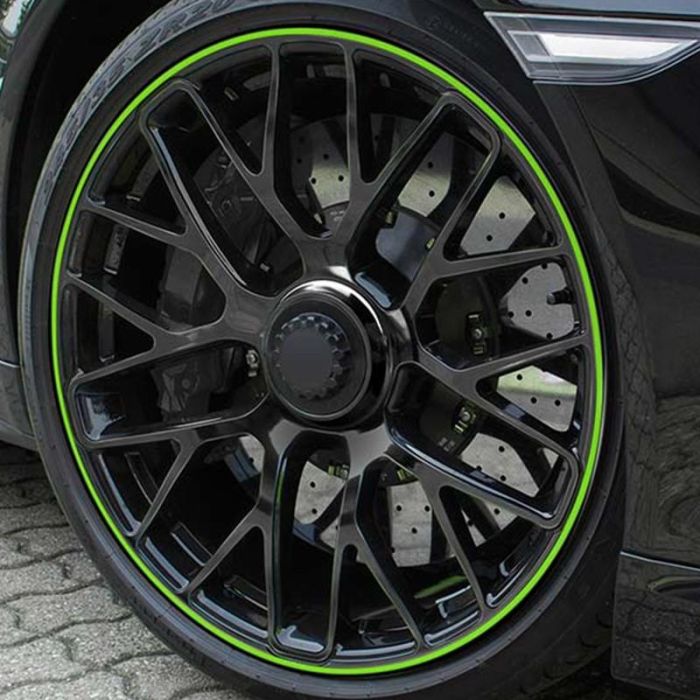 Pin Striping Rim Design Incl. Mounting Aid Neon Verde L 8 6 M 4 X 2 15 M W 6 mm FO34395 4 Pin Striping Rim Design Incl. Mounting Aid Neon Verde L 8 6 M 4 X 2 15 M W 6 mm FO34395 4