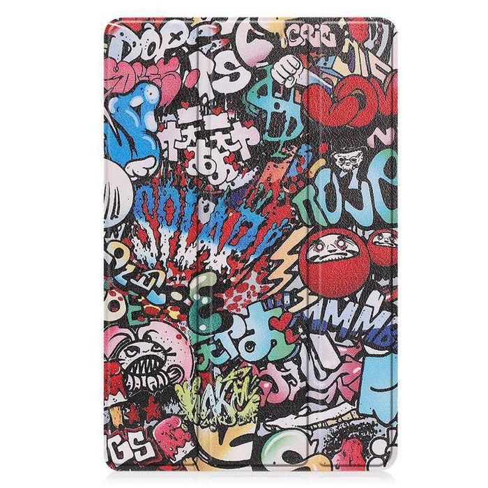 CoreParts Cover for Xiaomi Redmi Pad 10.61 2022. Tri-fold Caster Hard Shell Cover with Auto Wake Function - Graffiti Style 10 CoreParts Cover for Xiaomi Redmi Pad 10.61 2022. Tri-fold Caster Hard Shell Cover with Auto Wake Function - Graffiti Style 10