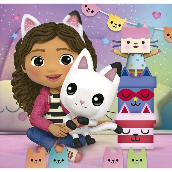 Puzzle La Casa de Muñecas de Gabby 3x48pzs 1