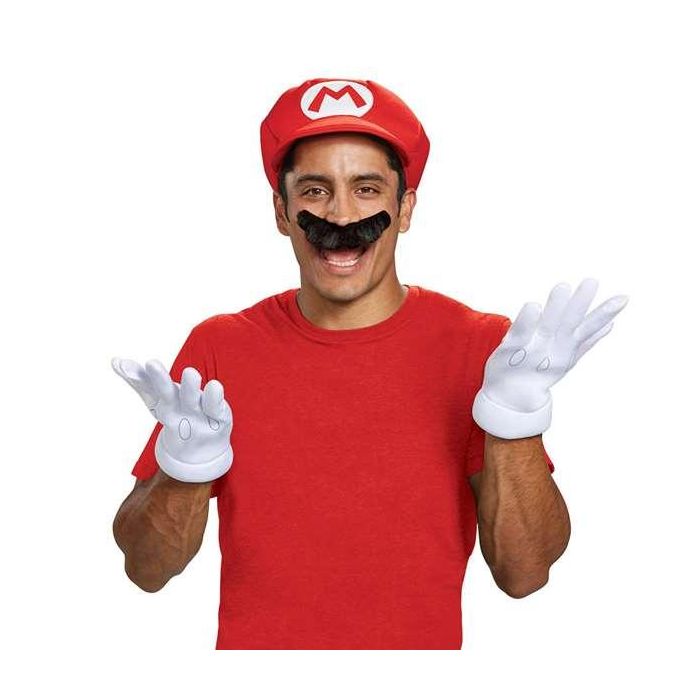 Disfraz adulto acc nintendo super mario kit Disfraz adulto acc nintendo super mario kit