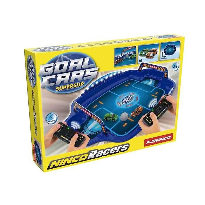 Estadio con coches radio control goal cars supercup ¡combina la conducción con técnicas de fútbol! incluye 2 vehículos con luces 50x70 cm 3 Estadio con coches radio control goal cars supercup ¡combina la conducción con técnicas de fútbol! incluye 2 vehículos con luces 50x70 cm 3