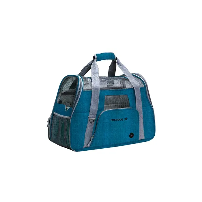 Freedog Transportin Crossworld Azul 51 X 23 X 35 cm