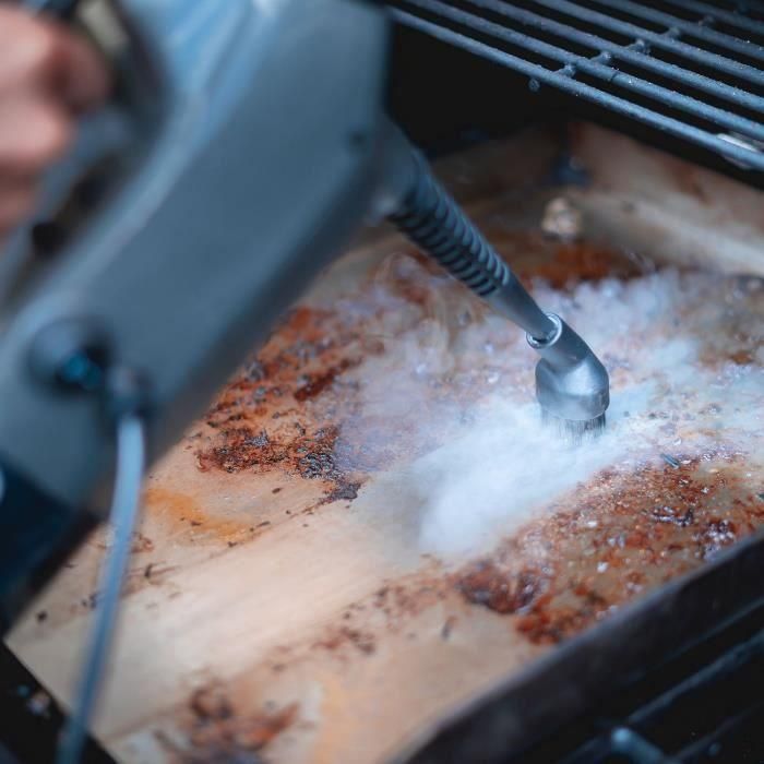 Eziclean CYCLOSTEAM P320 Aspiradora escoba a vapor 1800W, 35g/min, 84dB, 1L - Negro/Rojo 1 Eziclean CYCLOSTEAM P320 Aspiradora escoba a vapor 1800W, 35g/min, 84dB, 1L - Negro/Rojo 1