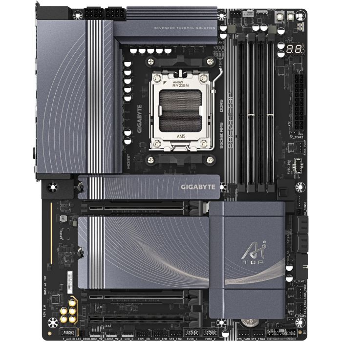 Gigabyte B850 AI TOP Placa Base AM5/DDR5/µATX 1