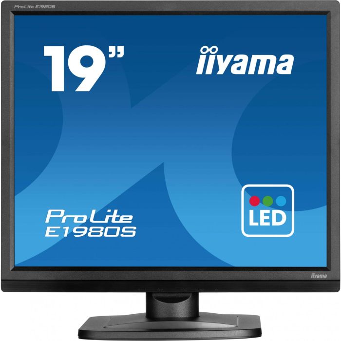 Iiyama ProLite E1980S-B1 Pantalla PC 19" 1280x1024 Pixeles LED Negro 1
