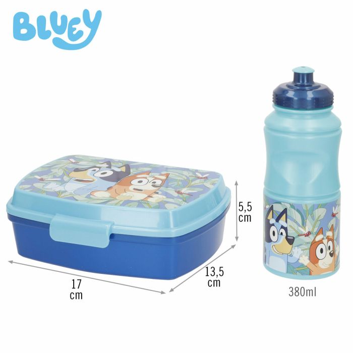 Fiambrera Bluey 380 ml 17 x 5,5 x 13,5 cm Botella (6 Unidades) 3 Fiambrera Bluey 380 ml 17 x 5,5 x 13,5 cm Botella (6 Unidades) 3